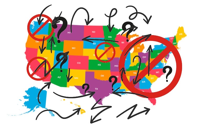 US state bans