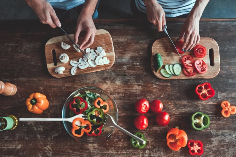 Vegan meals ‘cheaper and quicker’ than meat or fish
