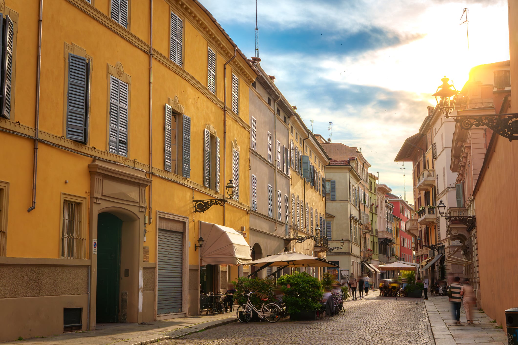 Parma, medieval town in Emilia Romagna