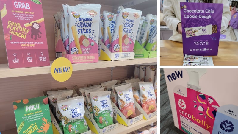 Format, function and fun: Children’s brands debut trending snacks at Expo West