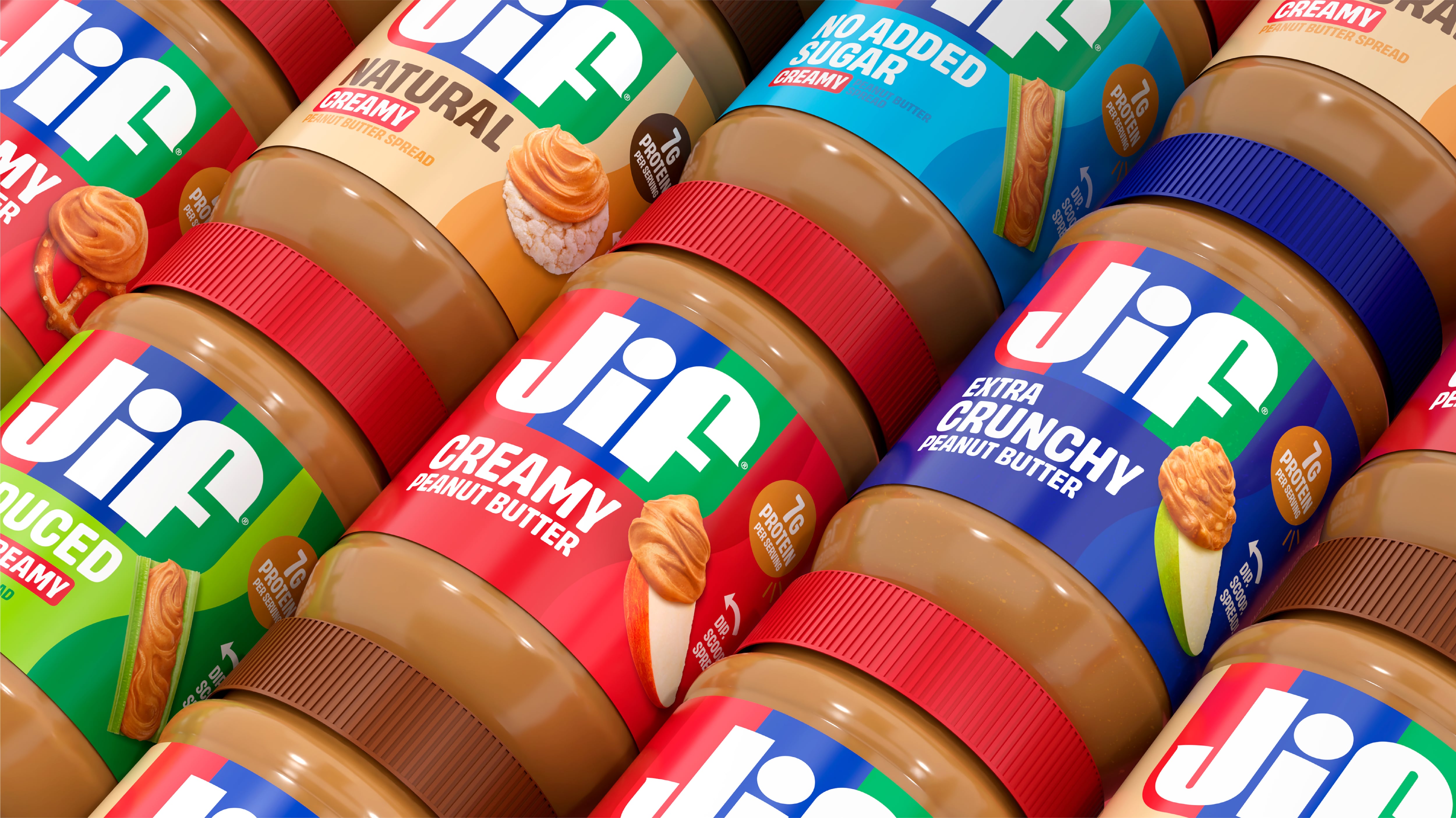 Jif revamp reflects shift towards convenience and snacking.