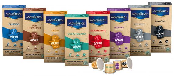 Mövenpick's sustainable coffee capsule
