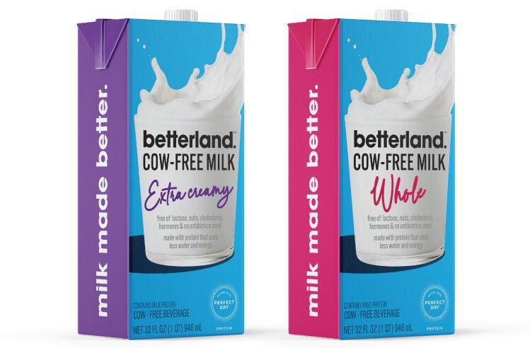 betterland foods unveils ‘cow-free milk’ with Perfect Day… so how close is it to the real thing?