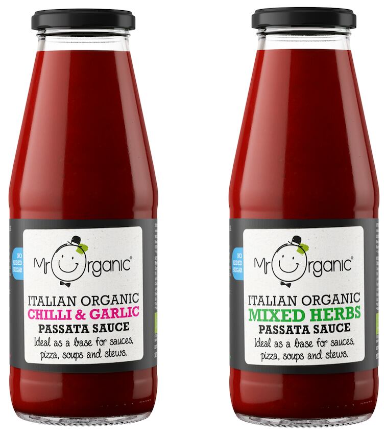 Italian-made passata sauces