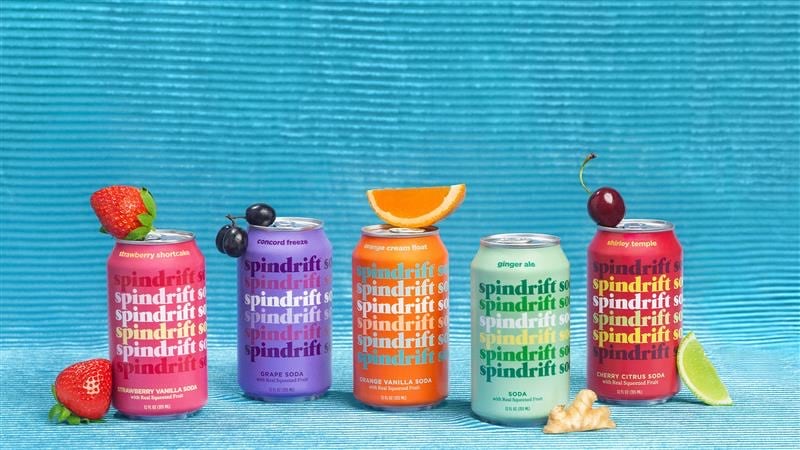 Sparkling water brand Spindrift embraces traditional soda flavors with expansion.