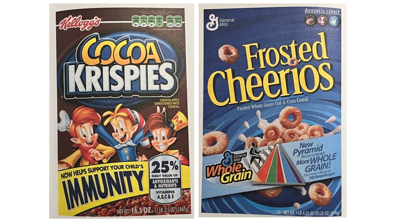 Cereal brands began making health claims on their products in the 1980s.