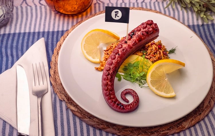 ‘World’s first’ meat-free octopus tentacles mimic ‘intense colour and distinct suckers’