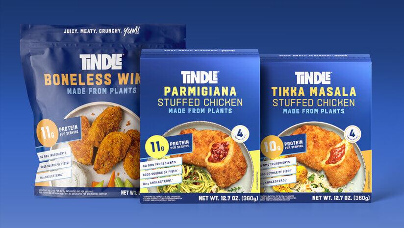 TiNDLE launches plant-based Stuffed Chicken with a focus on convenience, nostalgia and quality