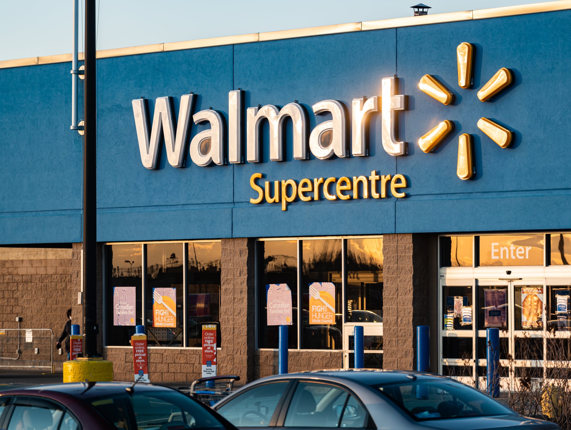 Walmart Supercentre store located in the Bayers Lake retail park.