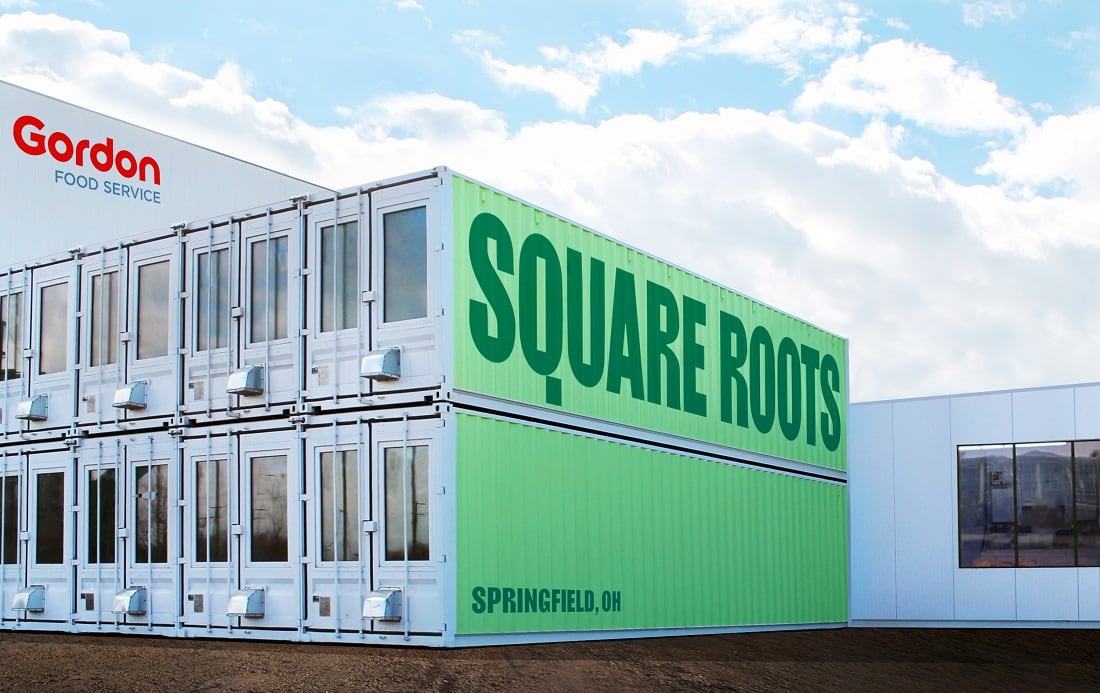 Square Roots continues steady expansion of indoor shipping container farms: 'The whole idea is to shorten the supply chain for food wherever we go'