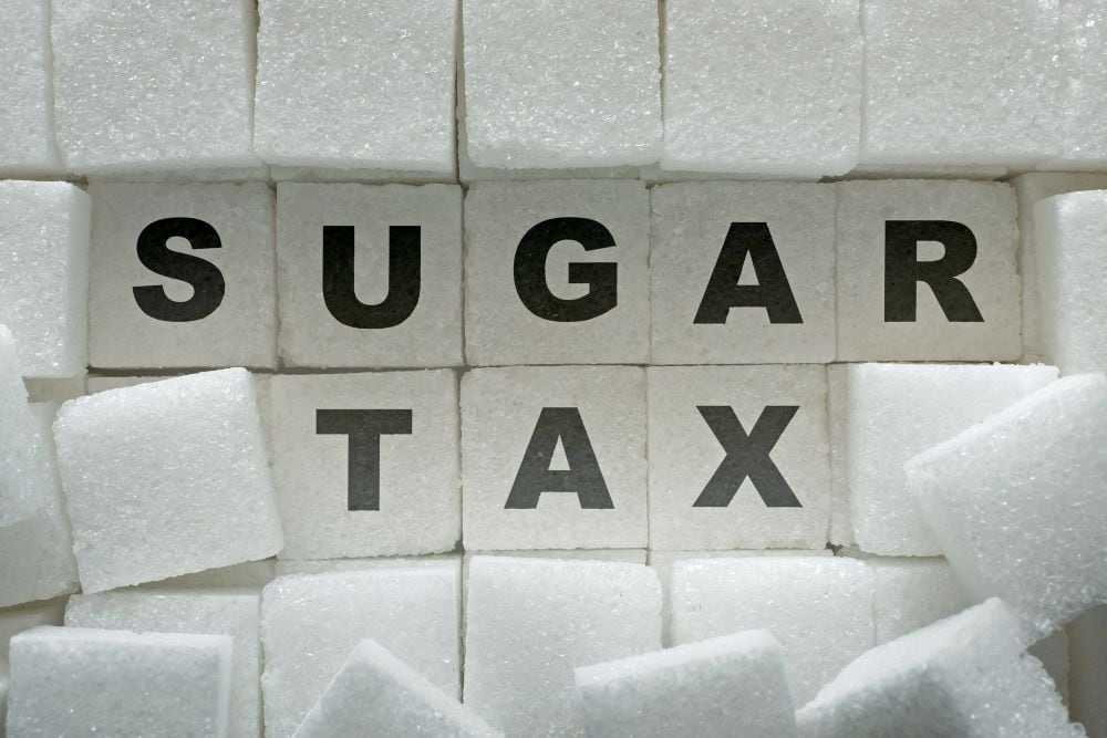 Tax on sugar and sweetened products
