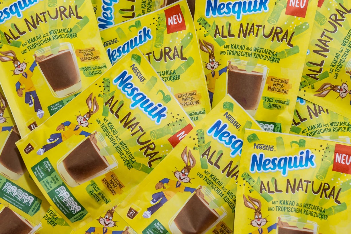 WATCH: Behind the scenes of Nestlé's first paper-based packaging 