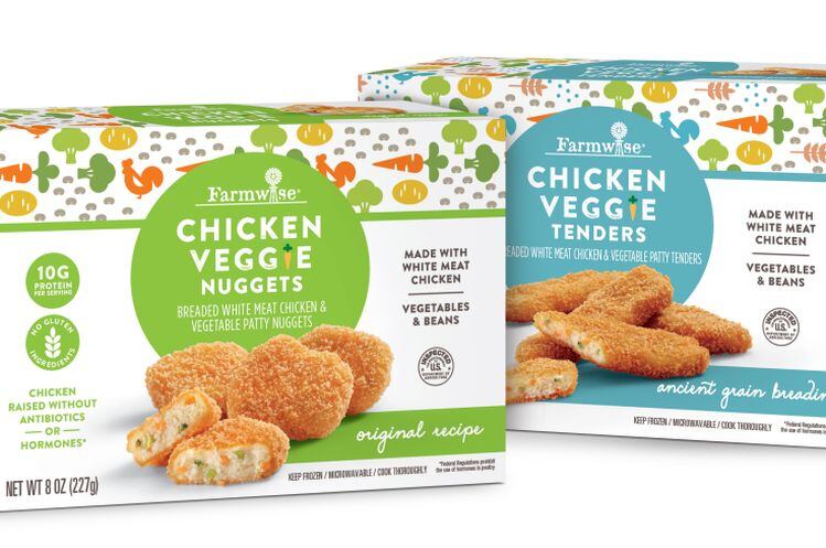 Farmwise launches first-to-market chicken veggie nuggets and tenders