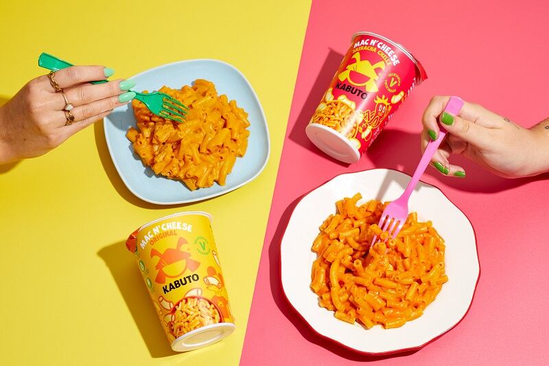 New Kabuto Mac n’Cheese pasta pots