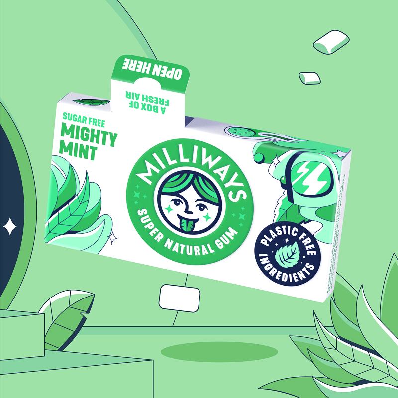 Plastic-free gum brand secures listing in WHSmith stores nationwide