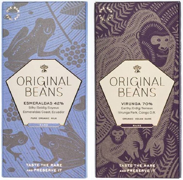 Eco-packaged chocolate