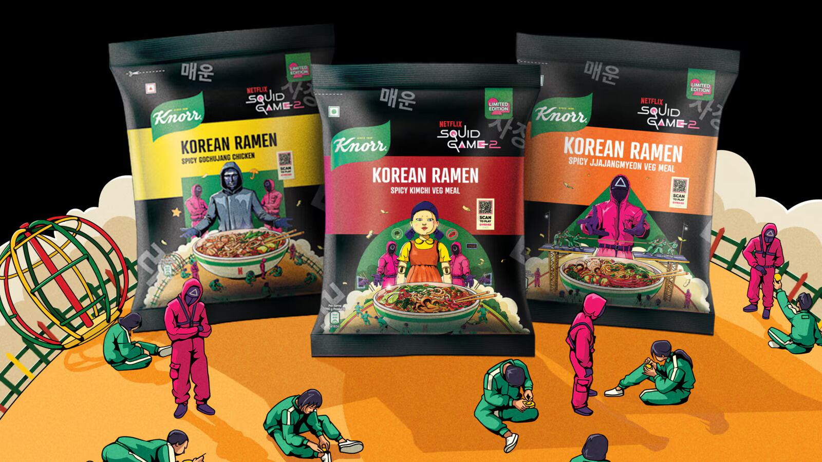 Knorr and Squid Game 2 collaboration