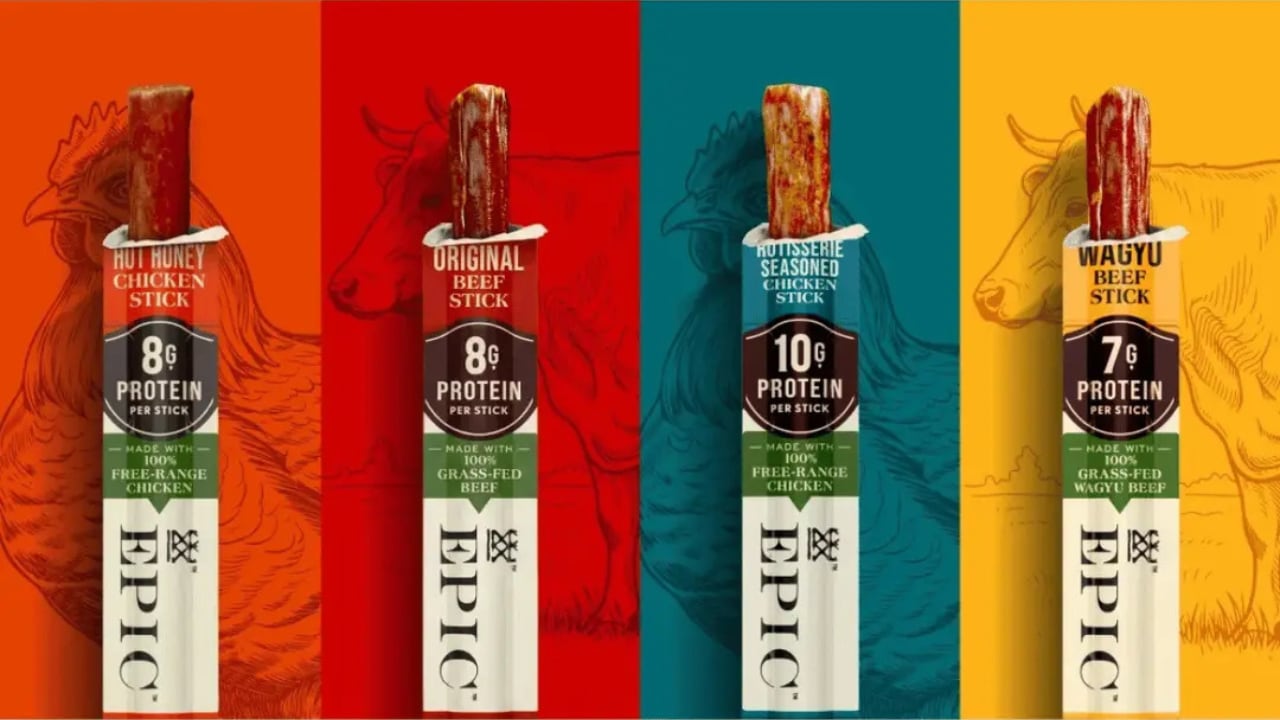 The launch of Epic's new meat stick lineup is hits stores nationwide in 2027.
