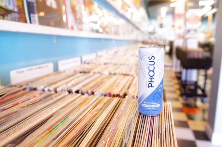 Clear/Cut Phocus teams up with Big Geyser to take sparkling caffeinated water to New York