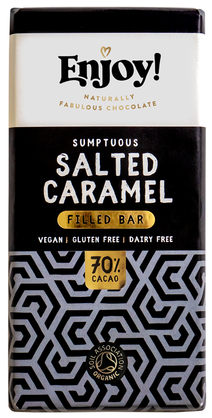 Enjoy! launches free-from chocolate: 'It’s gluten-free, dairy-free, soya-free and free-from refined sugar, as well as organic and vegan'