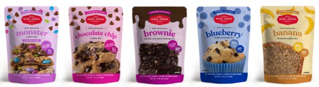 Baking mixes made with 'smart sugar' and whole grains