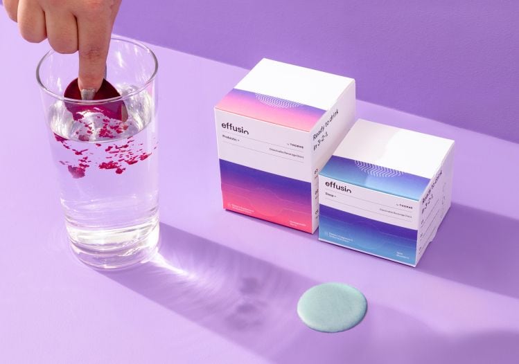 Effusio unveils novel delivery vehicle for functional ingredients: dissolvable beverage discs