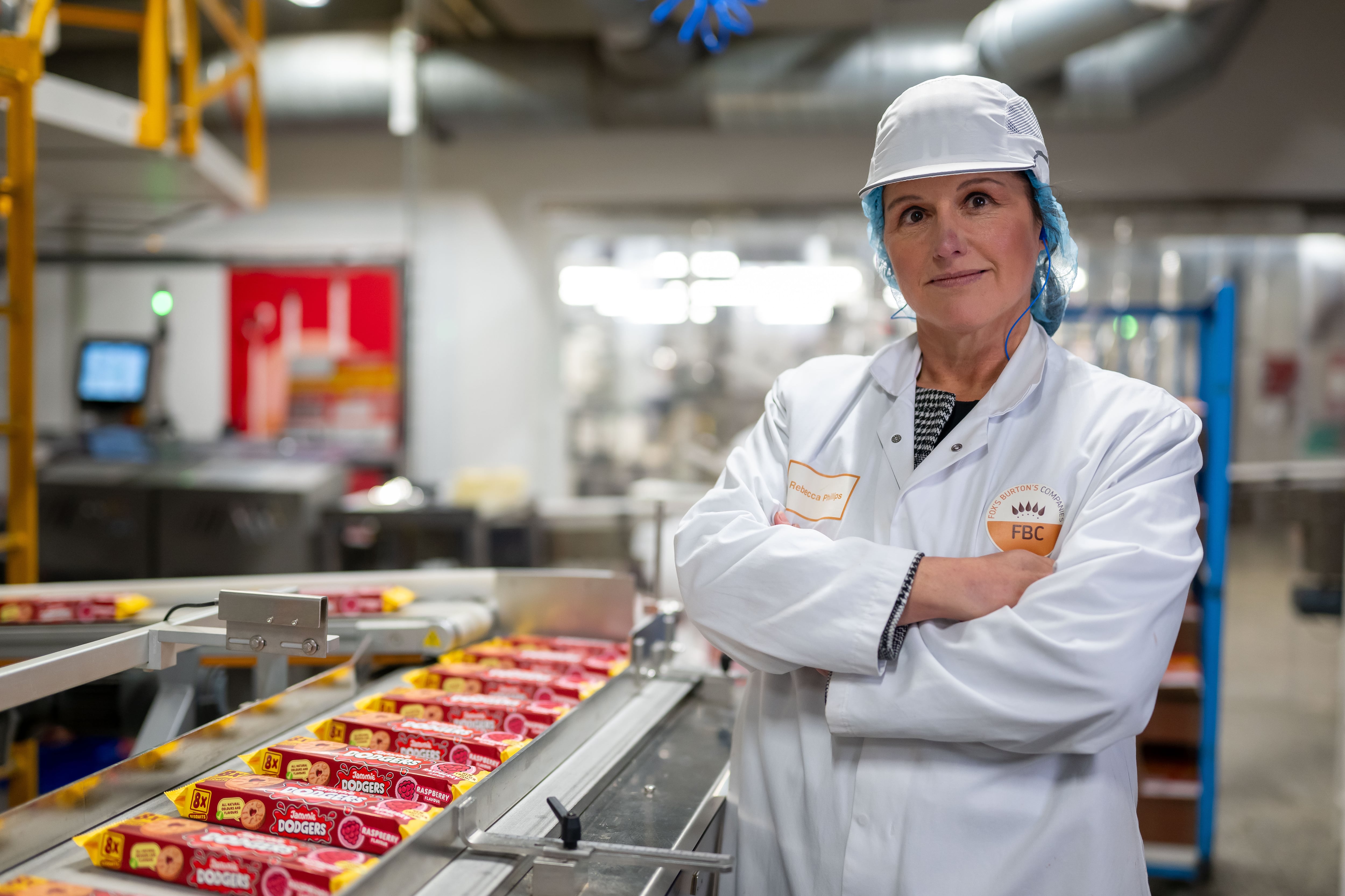 Rebecca Philips Fox's Burton's Company factory manager