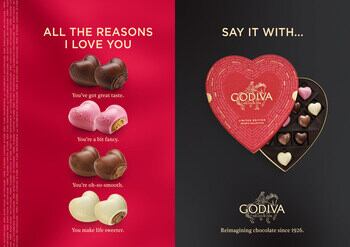 Godiva returns actress Leighton Meester to reprise her role as Lady Godiva.
