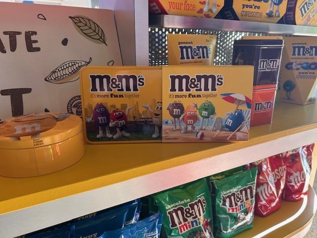 Mars M&Ms gifting range.