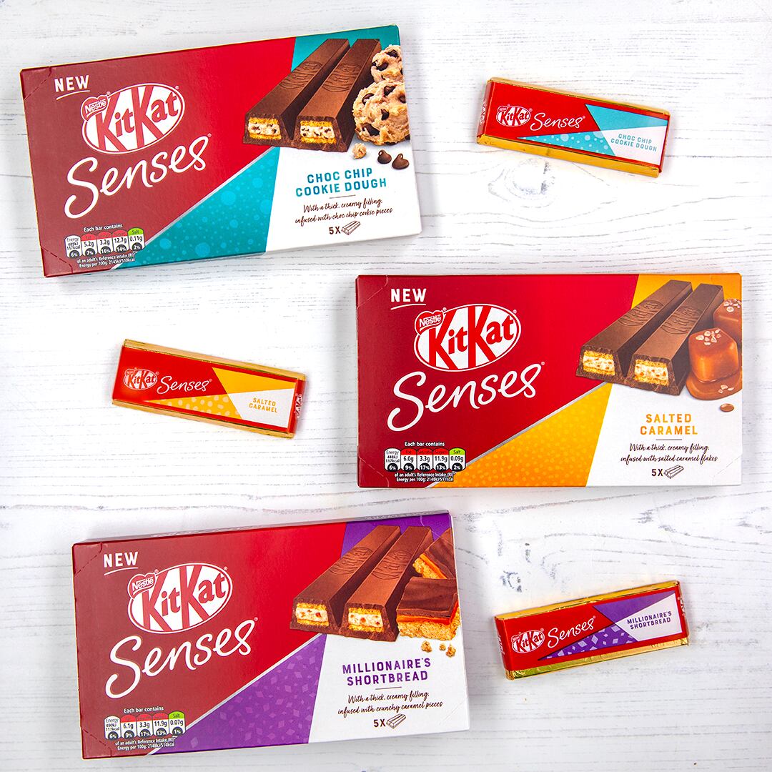 KitKat Senses biscuits