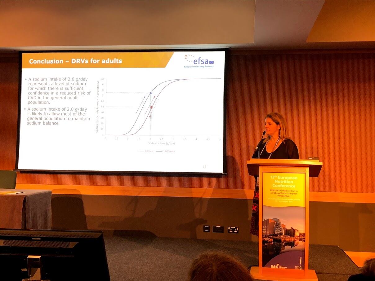 FENS 2019: EFSA’s decade of toil to establish safe and adequate sodium levels