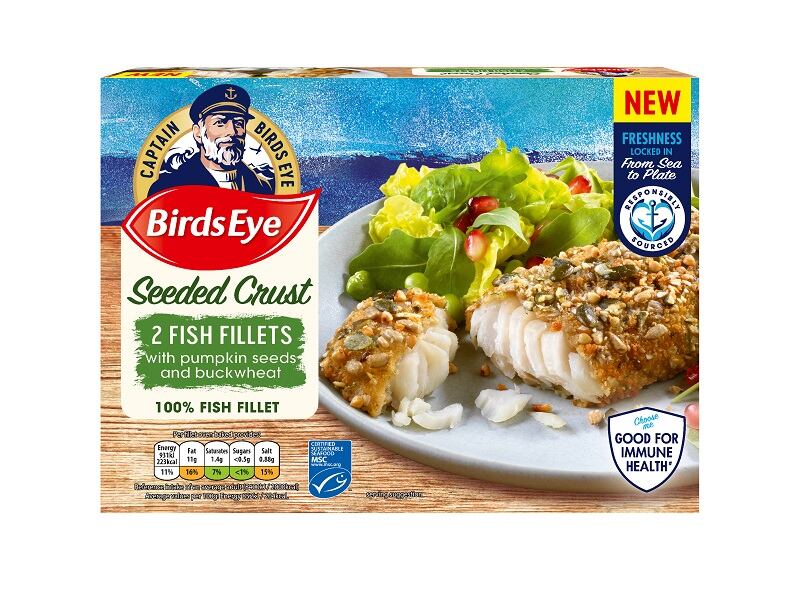 Birds Eye launches new seeded crust range