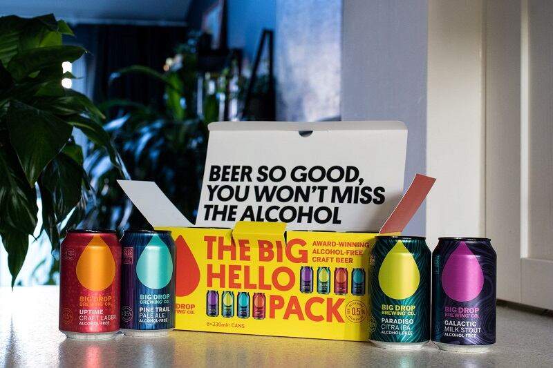 Alcohol-free brewer brings out 8-pack variety box