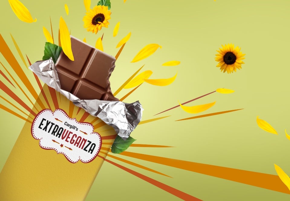 Cargill incorporates plant-based ‘power’ ingredients in new extra vegan chocolate