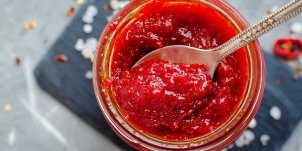 hot red chilli jam