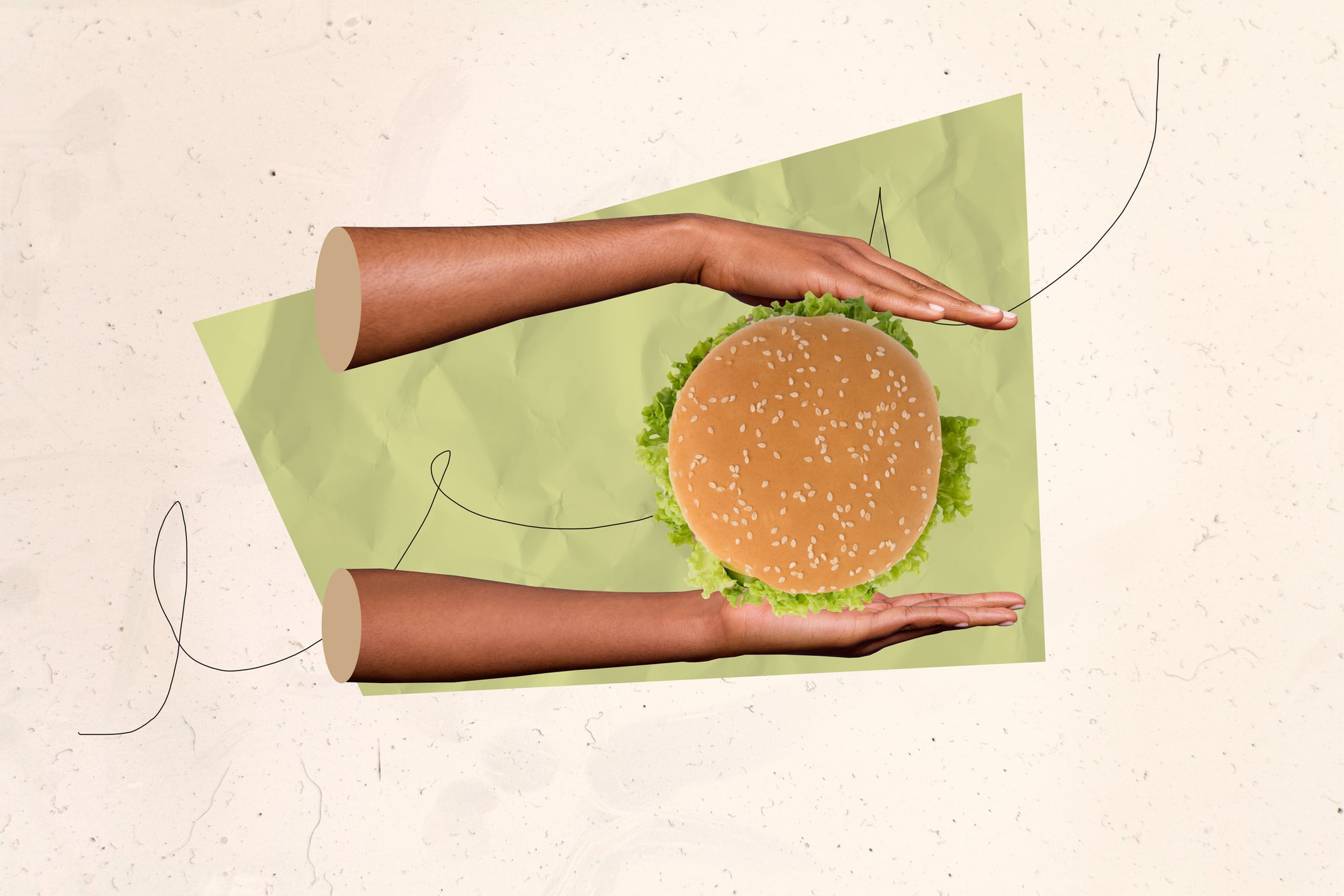Burger art