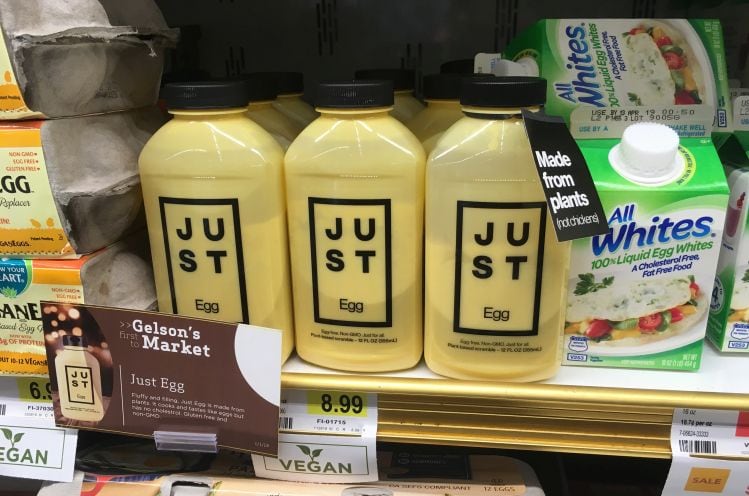 Plant-based JUST Egg is already outselling established liquid egg brands at retail, claims Just CEO 