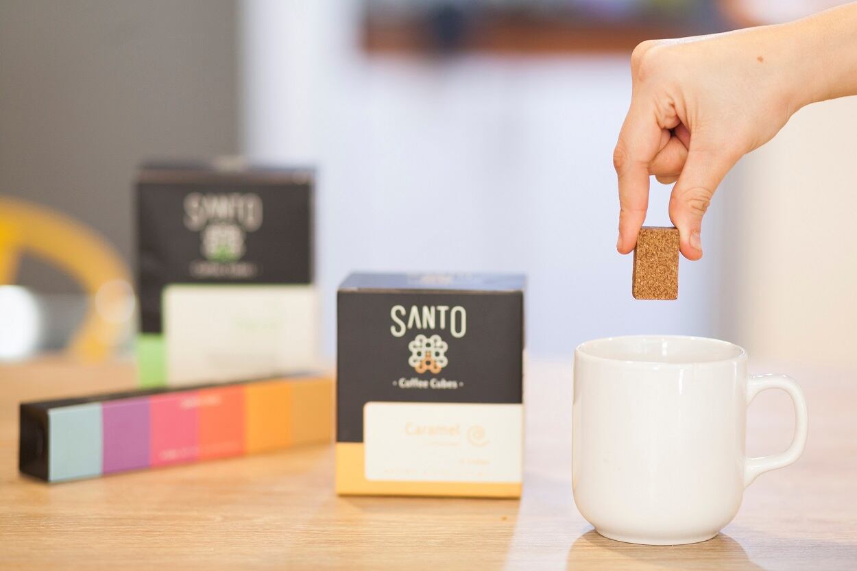 Santo Cubes aims to update instant coffee set with launch of coffee cubes