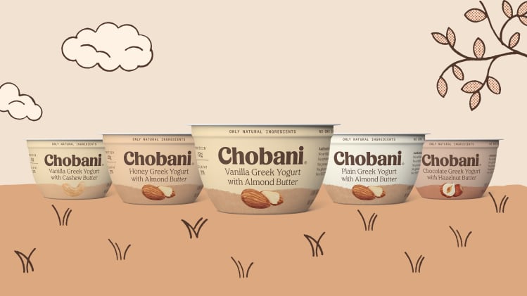 Chobani unveils new nut butter line as US yogurt category edges back into growth