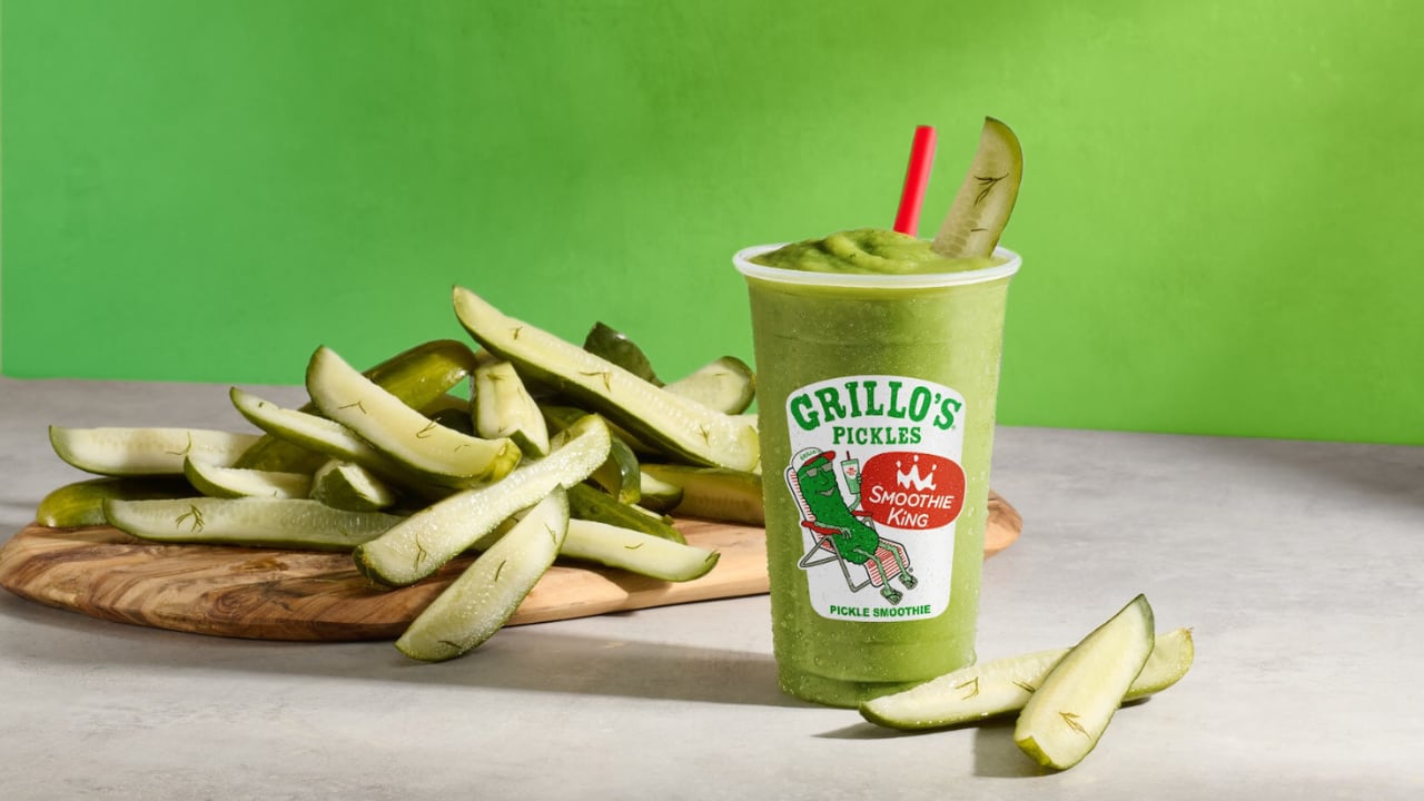 Pickle smoothies for a limited time.