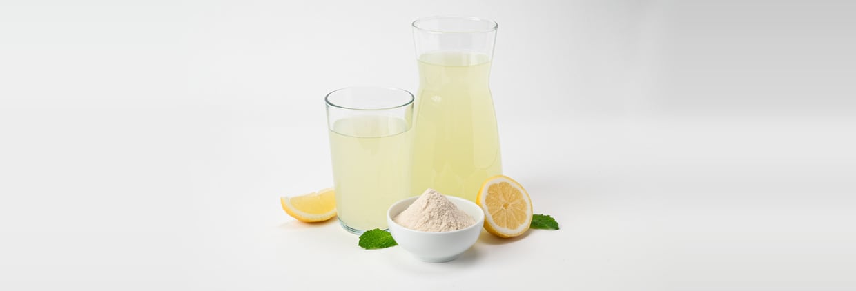 Functional fiber in beverages