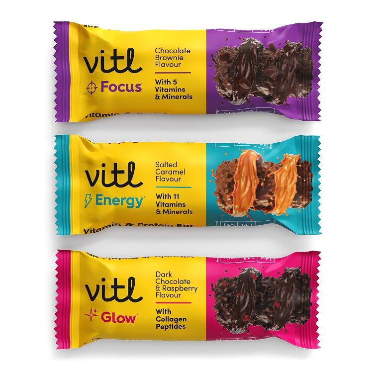 Vitl vitamin and protein bars to hit convenience retailers