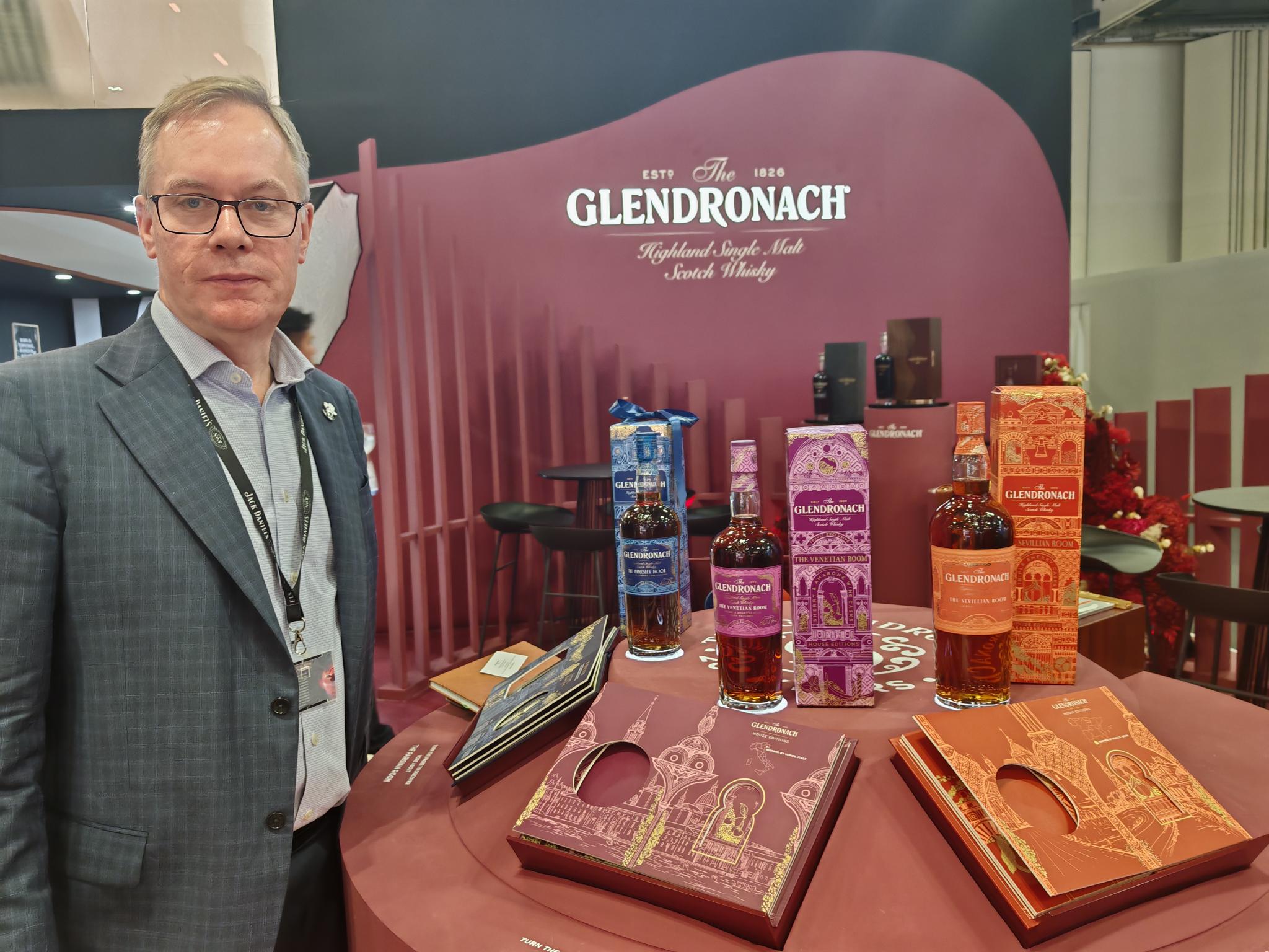 Hodges with the new Glendronach House Editions