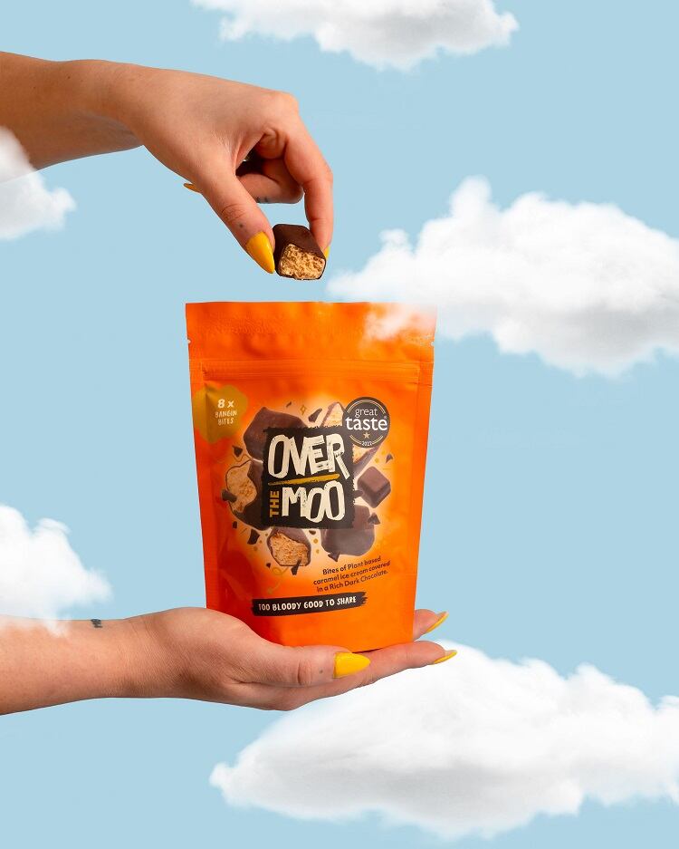 Bite-sized vegan ice cream