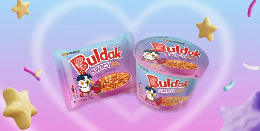 Buldak Swicy instant noodles