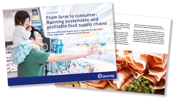 Gain profits and sustainability in food production
