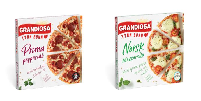 Grandiosa Thin Base pizza