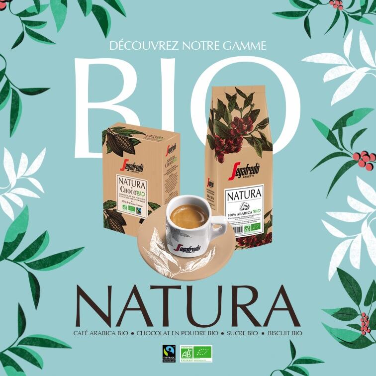 Segafredo Zanetti’s BIO range for caterers, bars and coffee shops