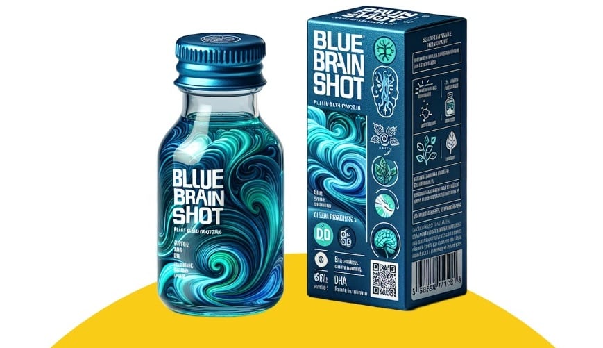 MISTA's concept Blue Wave Brain Shot supports memory and cognitive health with DHA, spirulina and marine whey.