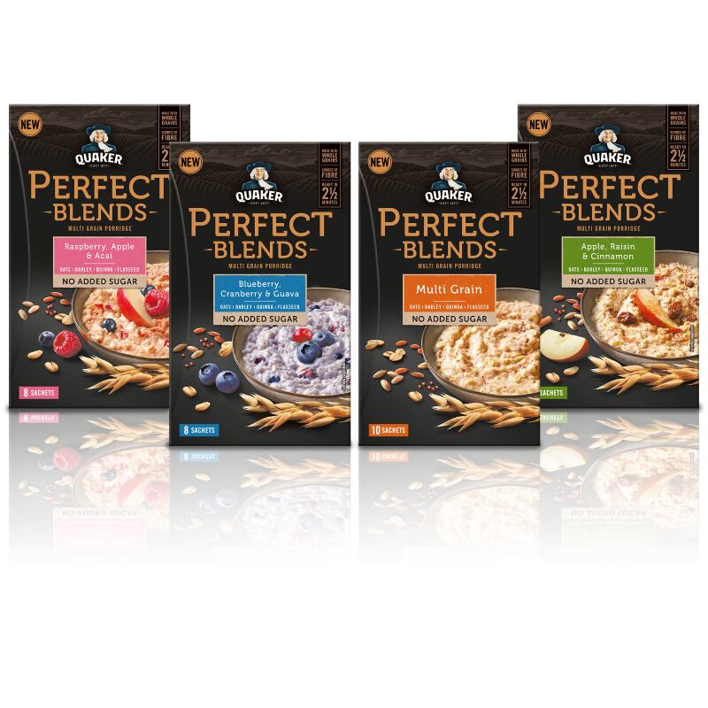 Quaker Perfect Blends appeals to 'new shoppers'
